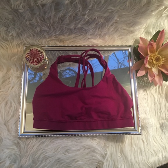 ❌SOLD❌💗💜EUC Lululemon Energy Bra - Picture 3 of 7